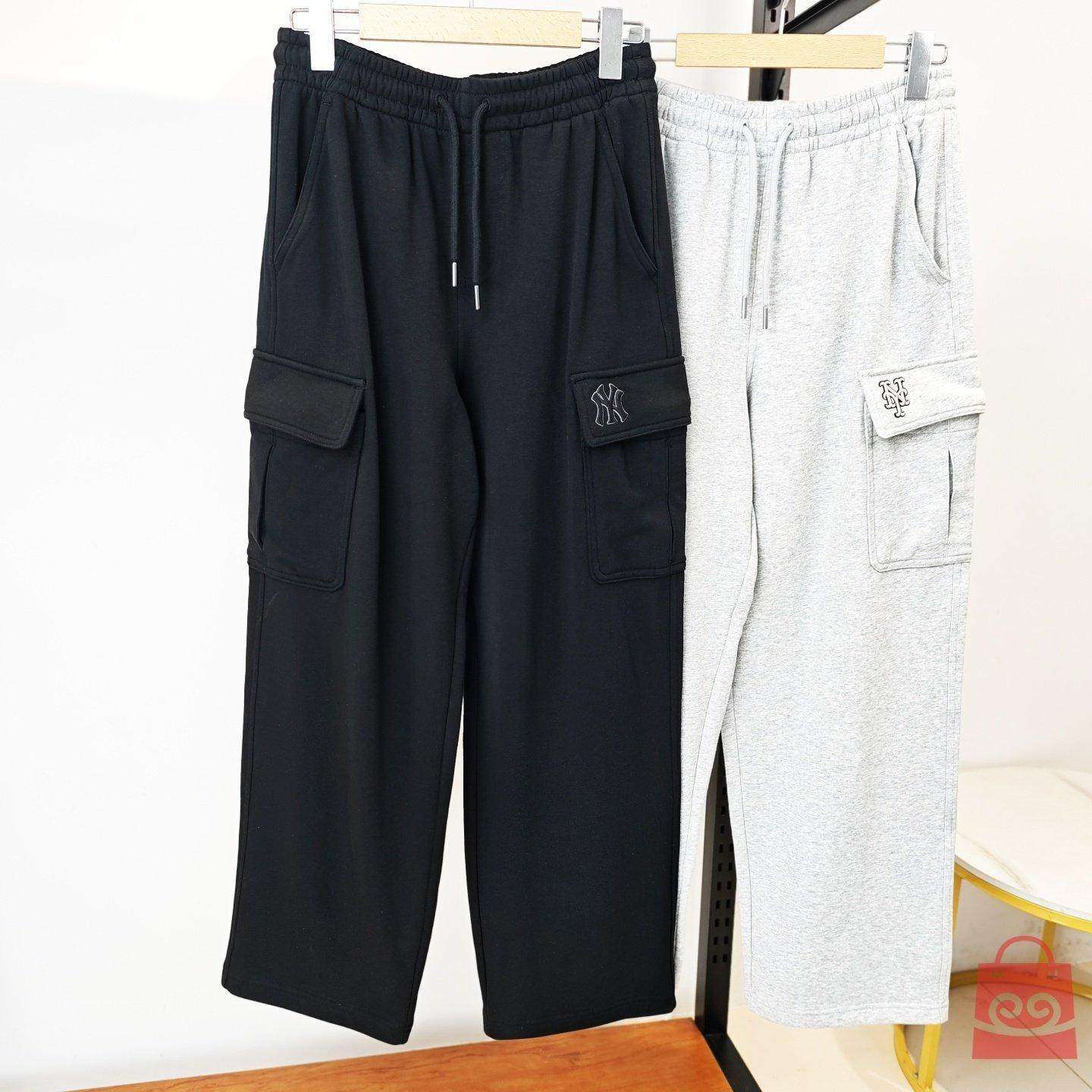 MLB男女长裤25秋冬新款NY针织工装卫裤阔腿裤休闲运动裤3APTB0354,运动服/休闲服装,运动长裤,淘宝优惠券,粉丝福利购,淘宝优惠卷