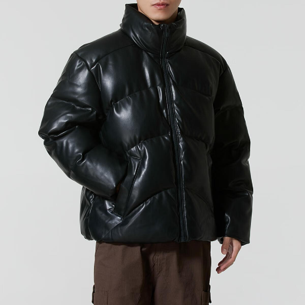 安德玛UA男子700蓬仿皮面羽绒服