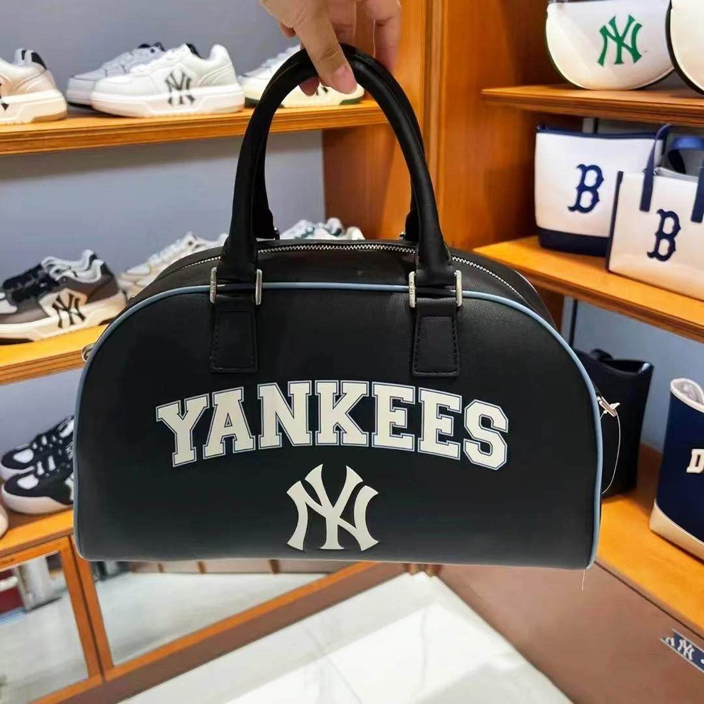 MLB男女同款运动手提包斜挎包