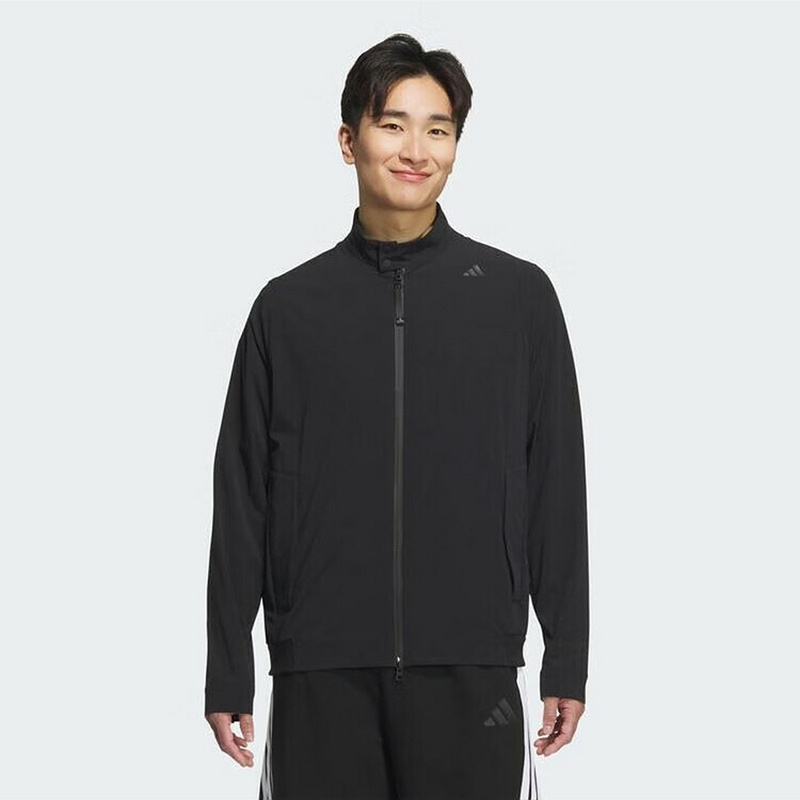 阿迪达斯男子夹克外套立领防风
