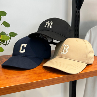 25新款 MLB情侣棒球帽NY字母刺绣户外遮阳运动帽鸭舌帽3ACPB225N