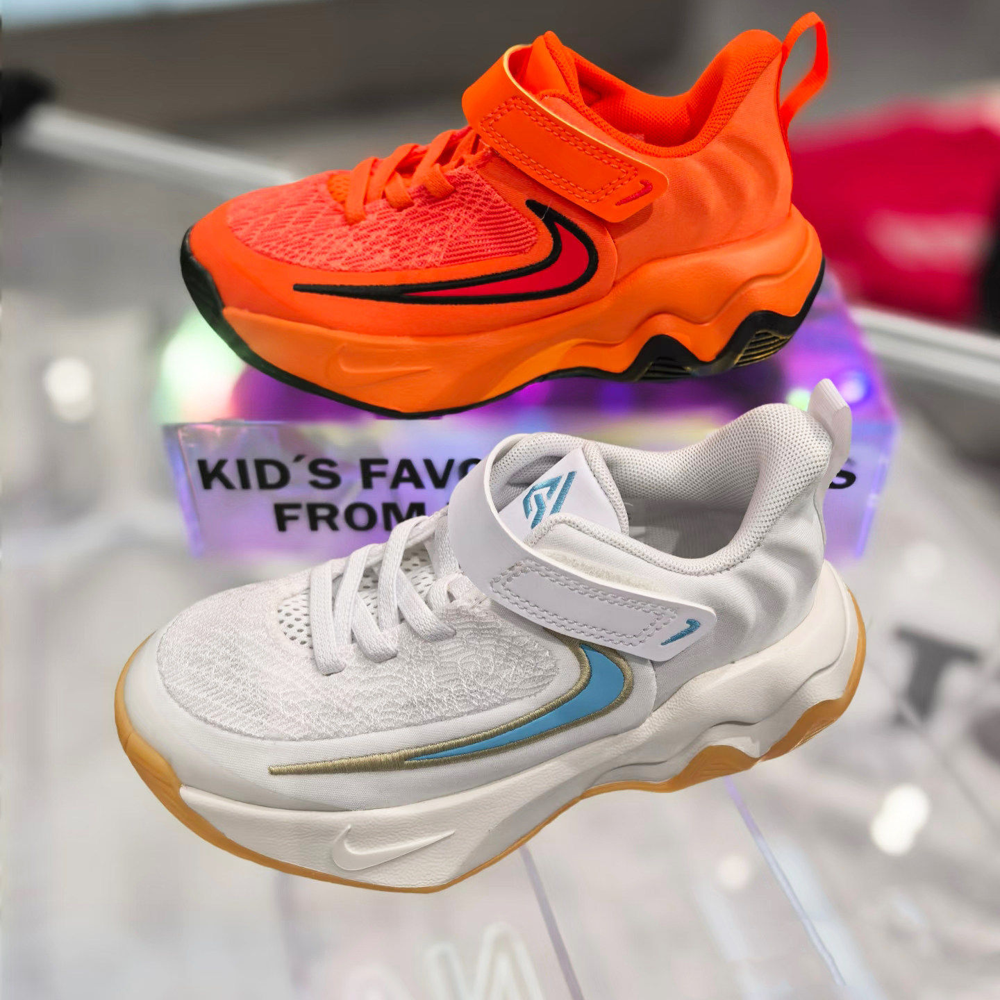 Nike耐克字母哥魔术贴男女童秋冬新款IMMORTALITY 4运动鞋IH7665