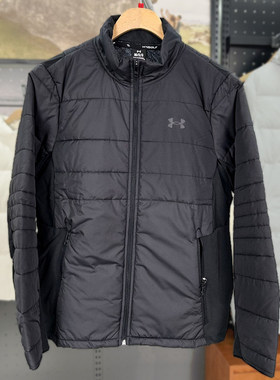 安德玛UA男子外套秋冬Storm Session高尔夫休闲运动夹克1378057