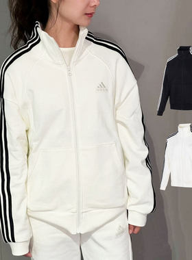 Adidas阿迪达斯女子春季透气运动训练休闲夹克外套 JN0759 JN0760