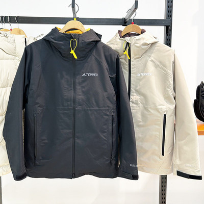 阿迪达斯官方男士运动三合一外套