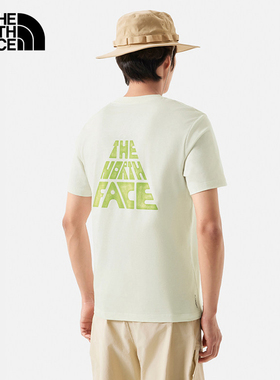 TheNorthFace北面男士春夏户外休闲运动圆领印花透气短袖T恤88GU