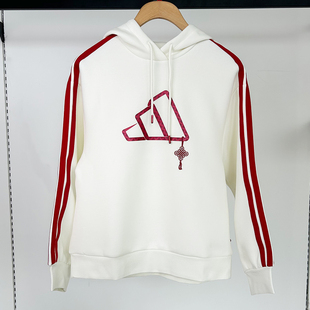 休闲连帽运动卫衣JZ1636 时尚 JZ1638 25春新款 adidas阿迪达斯女装