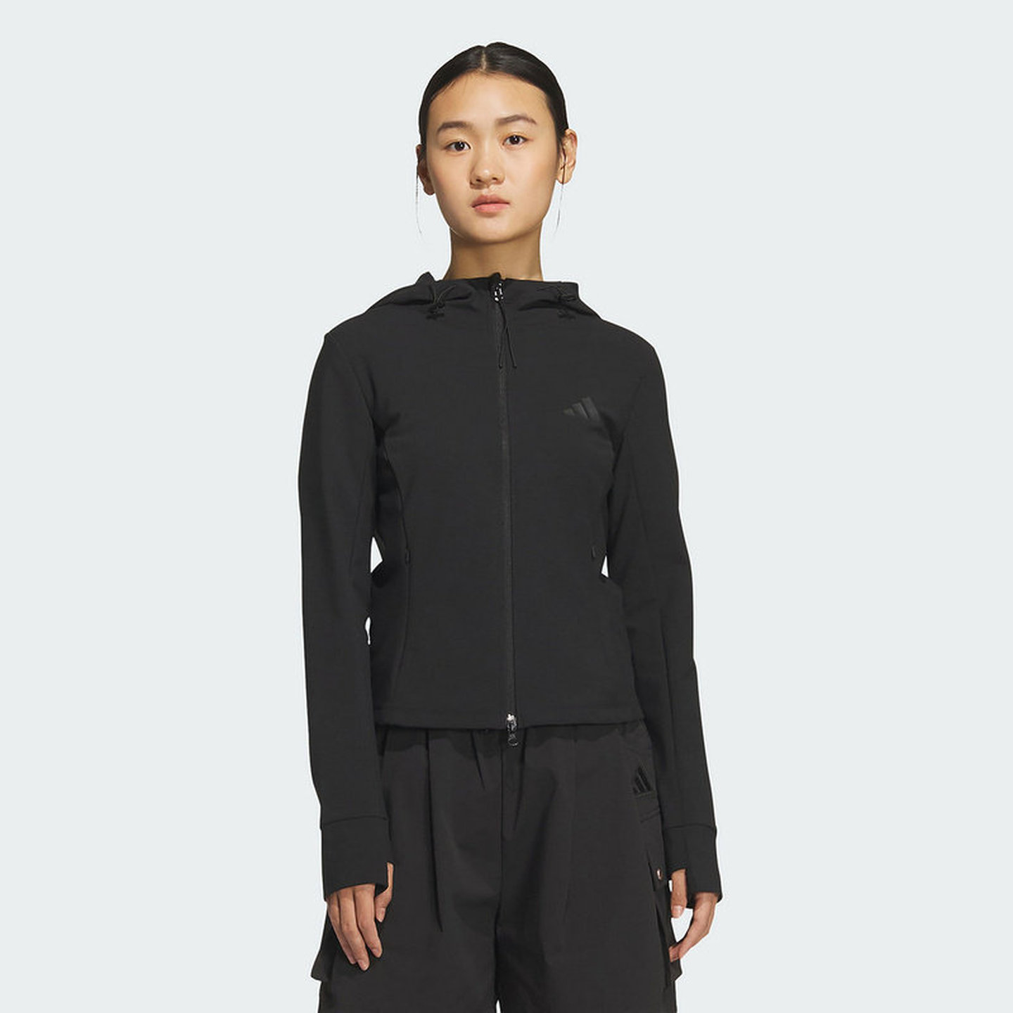 adidas阿迪达斯女连帽外套