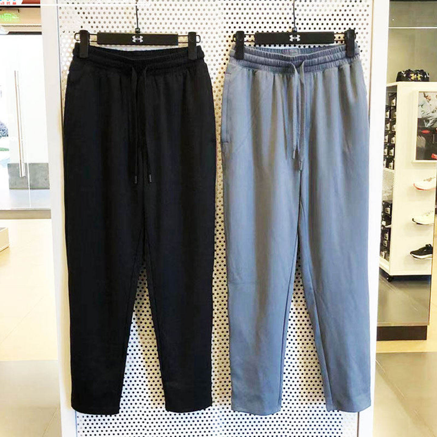 安德玛UA Movement Tapered男子2024秋季新款卫裤运动长裤1387435