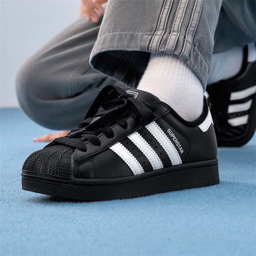 adidas阿迪达斯三叶草贝壳头女鞋superstar 2运动休闲板鞋JH9977