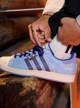 2025秋季新款Adidas阿迪达斯三叶草男女经典贝壳头休闲板鞋KI3533