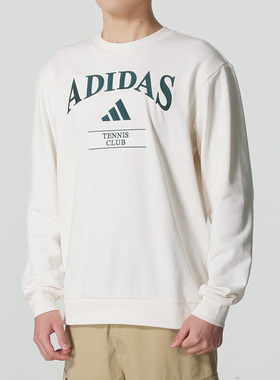 Adidas阿迪达斯男子卫衣春秋运动休闲圆领套头上衣KA0994/KA0995