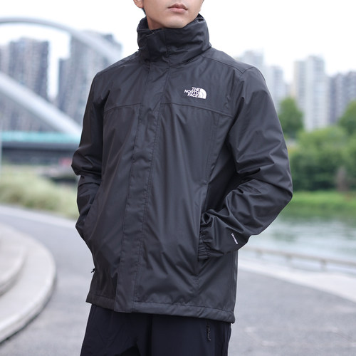 北面经典款冲锋衣男户外防水外套