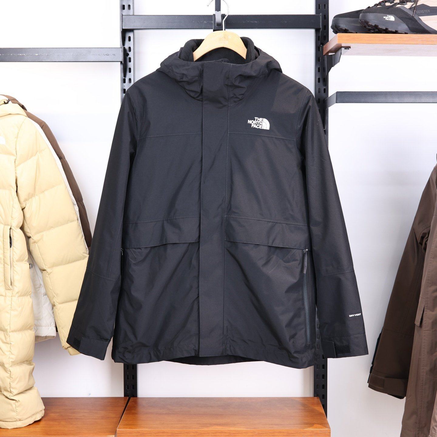 TheNorthFace北面男款冲锋衣25秋冬新款防水抓绒内胆三合一89YX