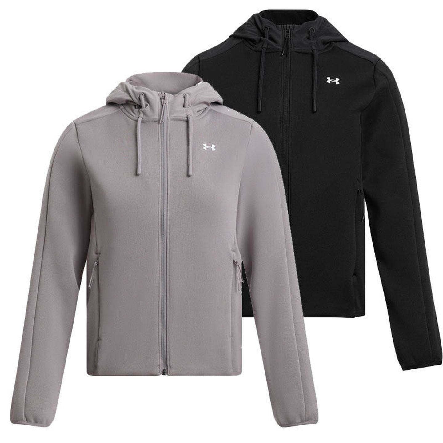 安德玛UA女子外套秋冬Essential Swacket加绒保暖运动夹克1378850