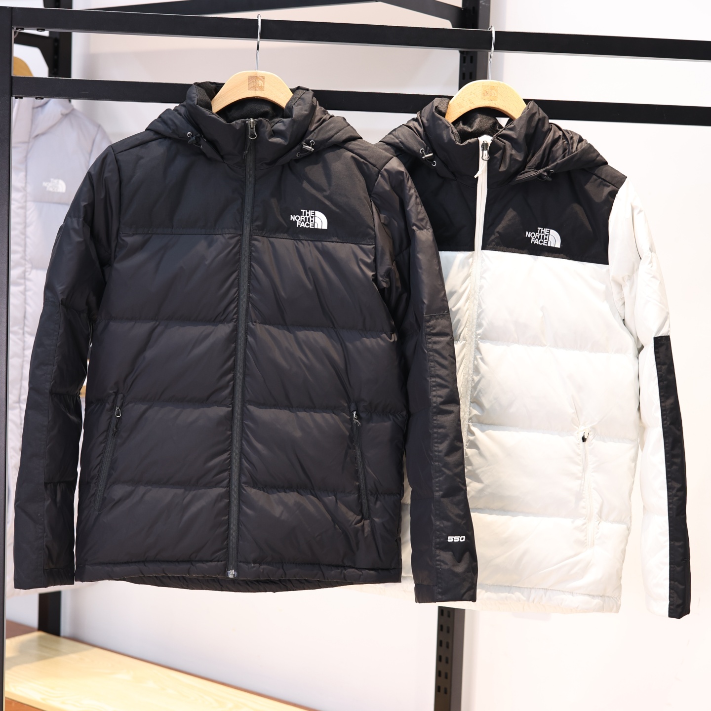 北面防泼水户外男子鹅绒羽绒服