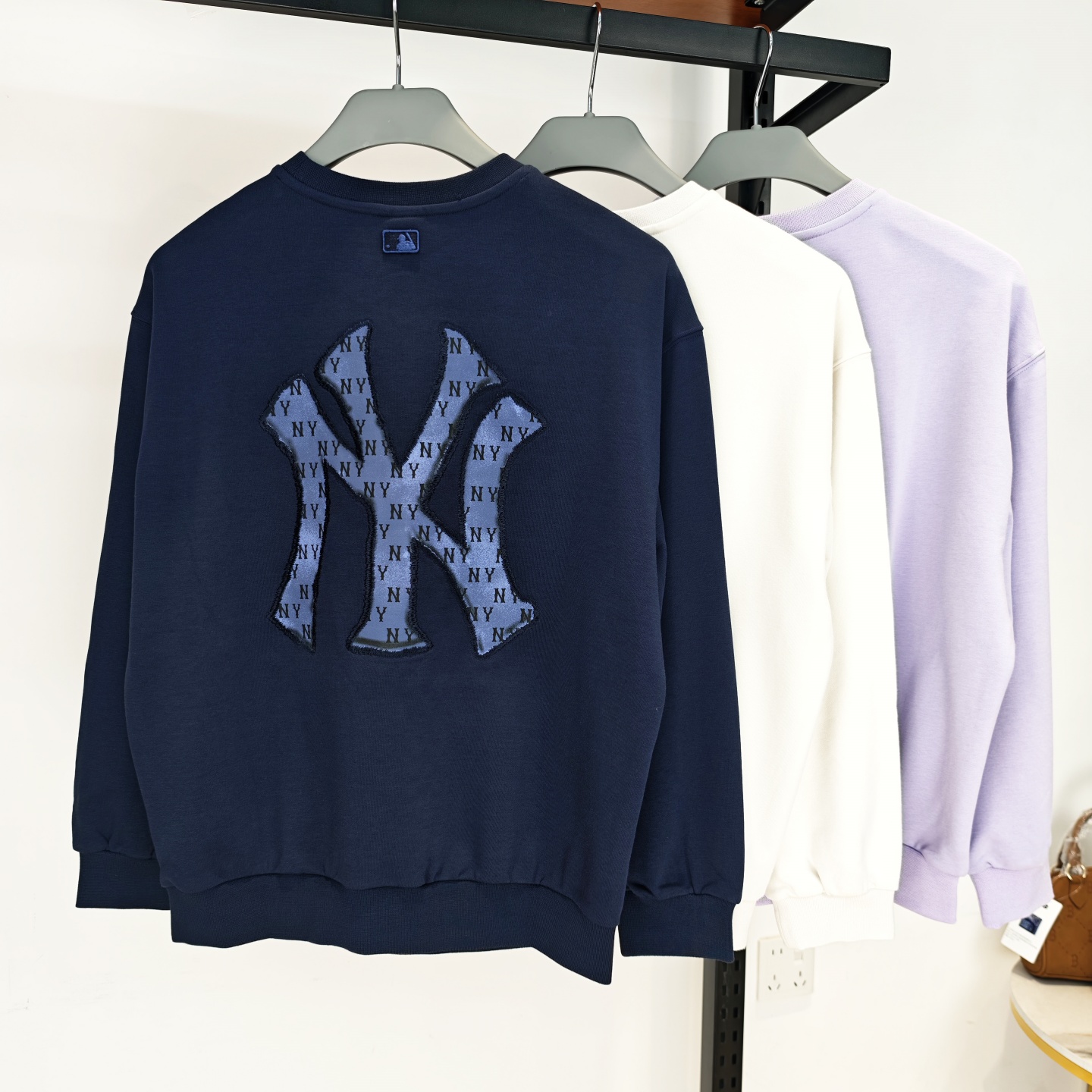 MLB男童女童秋冬圆领卫衣