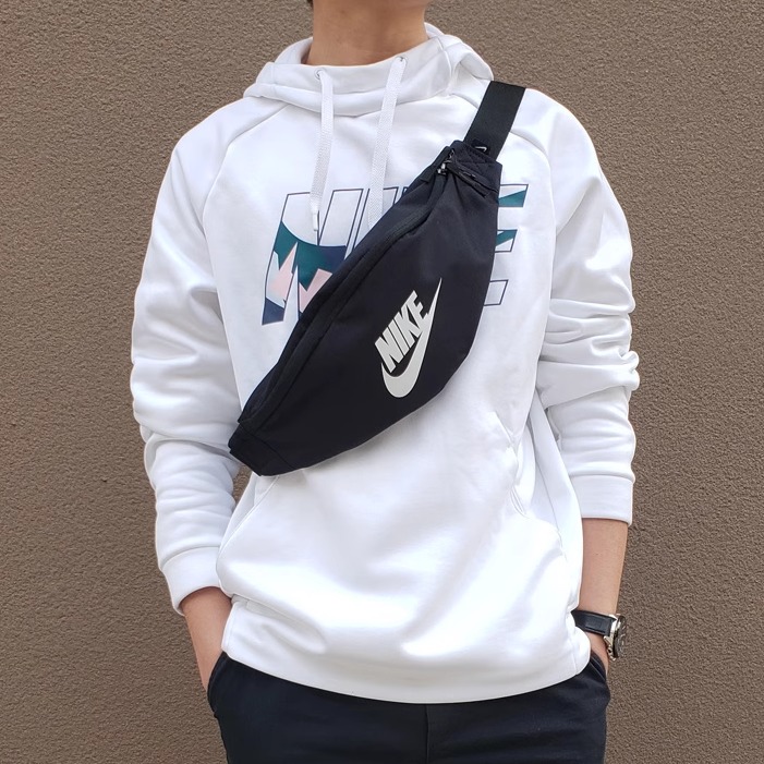 Nike/耐克新款斜挎包男女轻便收纳腰包休闲运动单肩包胸包DB0490