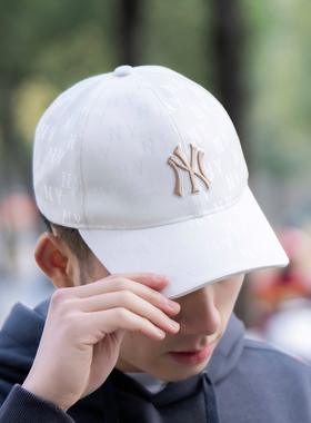 MLB男女帽子26新款运动棒球帽NY刺绣老花休闲遮阳鸭舌帽3ACPM105N
