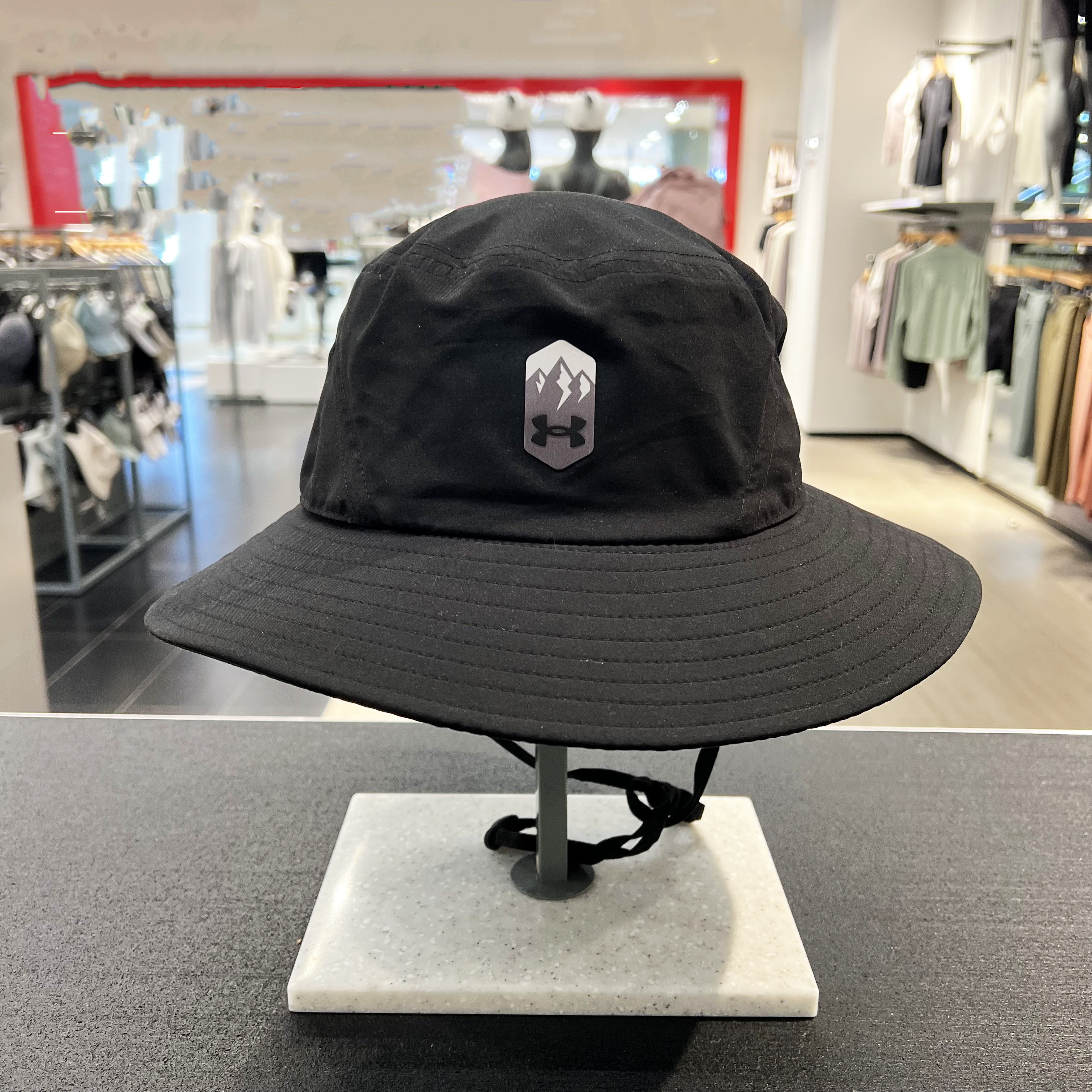 安德玛UA男女渔夫帽户外遮阳盆帽