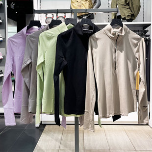 T恤1379349 2拉链跑步速干运动上衣长袖 安德玛UA Qualifier女子1