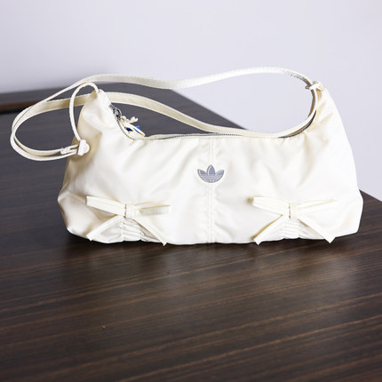 Adidas阿迪达斯三叶草女子蝴蝶结单肩包手提包拎包KC2769/KC2770