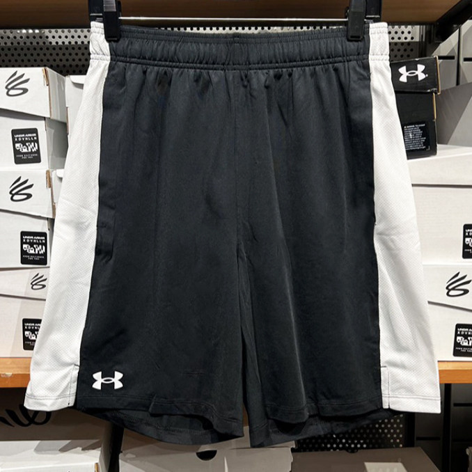 安德玛UA短裤男子rain Stretch 2.0 速干透气运动五分裤1383346