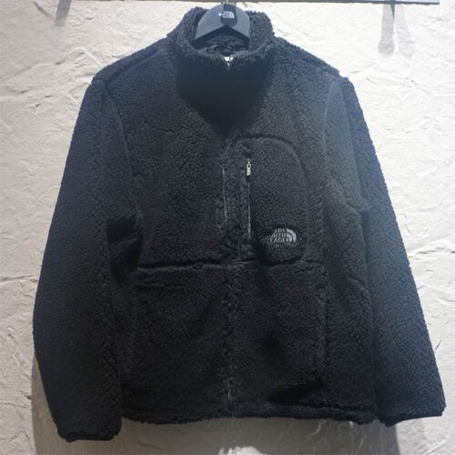 北面男防羊羔毛抓绒保暖外套