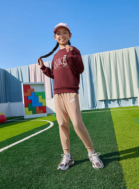 25新款NIKE耐克大童K REDUX FLC CREW运动休闲套头衫卫衣IM3386