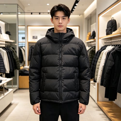 北面男户外防泼水600蓬羽绒服