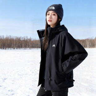 KS2808 KS2809 女子加绒外套连帽夹克KS2807 adidas阿迪达斯26新款