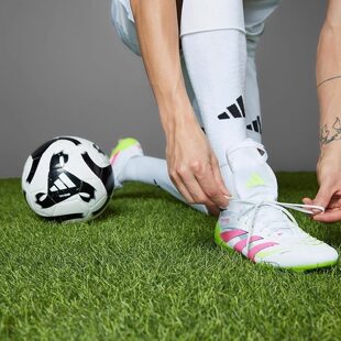 Adidas阿迪达斯足球鞋男款猎鹰FG长钉抓地耐磨比赛训练鞋ID8967