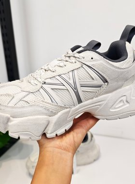 MLB老爹鞋情侣25秋新款男女NY复古做旧脏脏鞋休闲运动鞋3ARNP025N