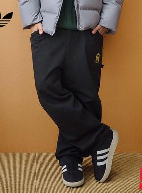 Adidas阿迪达斯三叶草男子长裤SPO WOVEN PANT休闲运动裤 JC6847