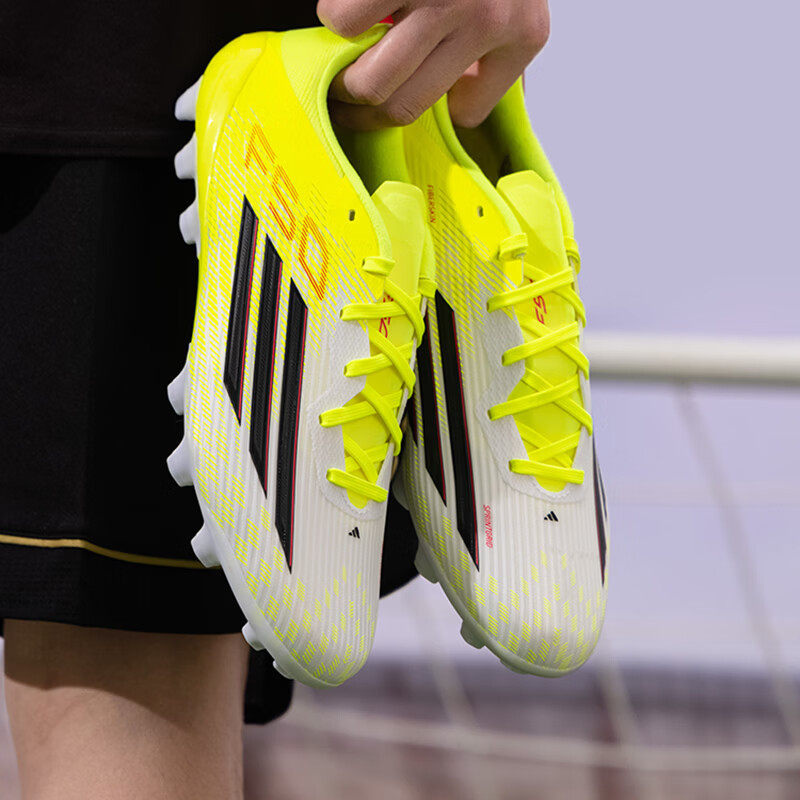 adidas阿迪达斯26新款F50中端AG短钉男比赛训练实战足球鞋JQ1486