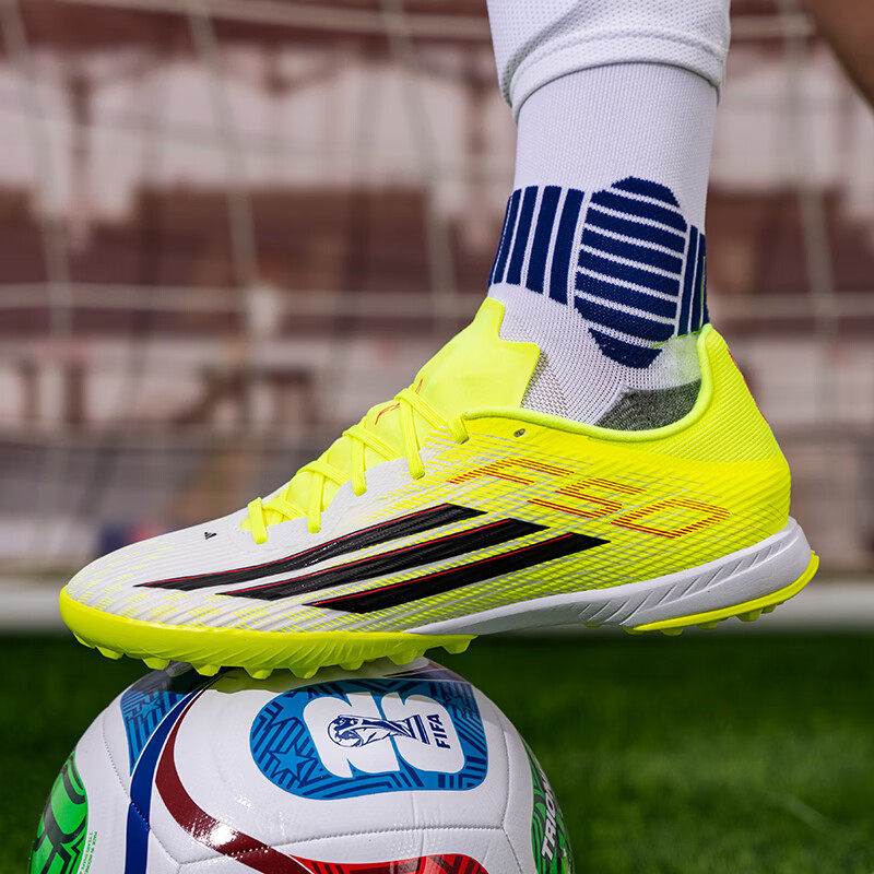 adidas阿迪达斯男子26新款F50 LEAGUE TF钉鞋运动足球鞋JR8978