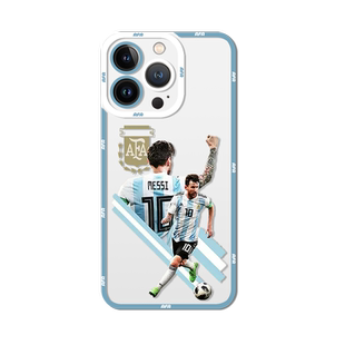 三星阿根廷手机壳苹果14世界杯iPhone13梅西Messi球衣C罗12promax内马尔8plus夺冠x国家队i适用11球队10号队7