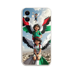巴勒斯坦手机壳苹果15iPhone14国旗13promax自由vivo小米12支持11贴纸oppo华为反战解放红米荣耀加沙适用声援