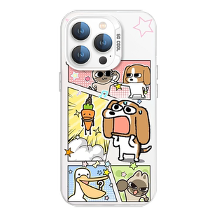 比格多栋手机壳苹果15iPhone14暹罗厘普13promax可爱12周边11胡萝卜8plus比格犬x多动xr张田中xs搞怪ip7适用i