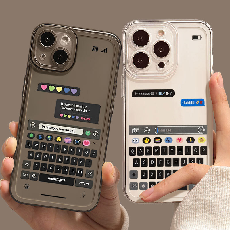 对话框手机壳华为mate50聊天框p60p50p40创意40荣耀80个性nova10pro