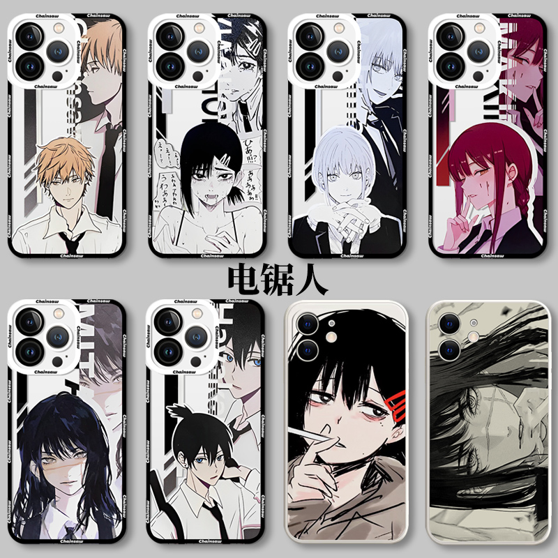 一加tpu日漫电锯人手机壳