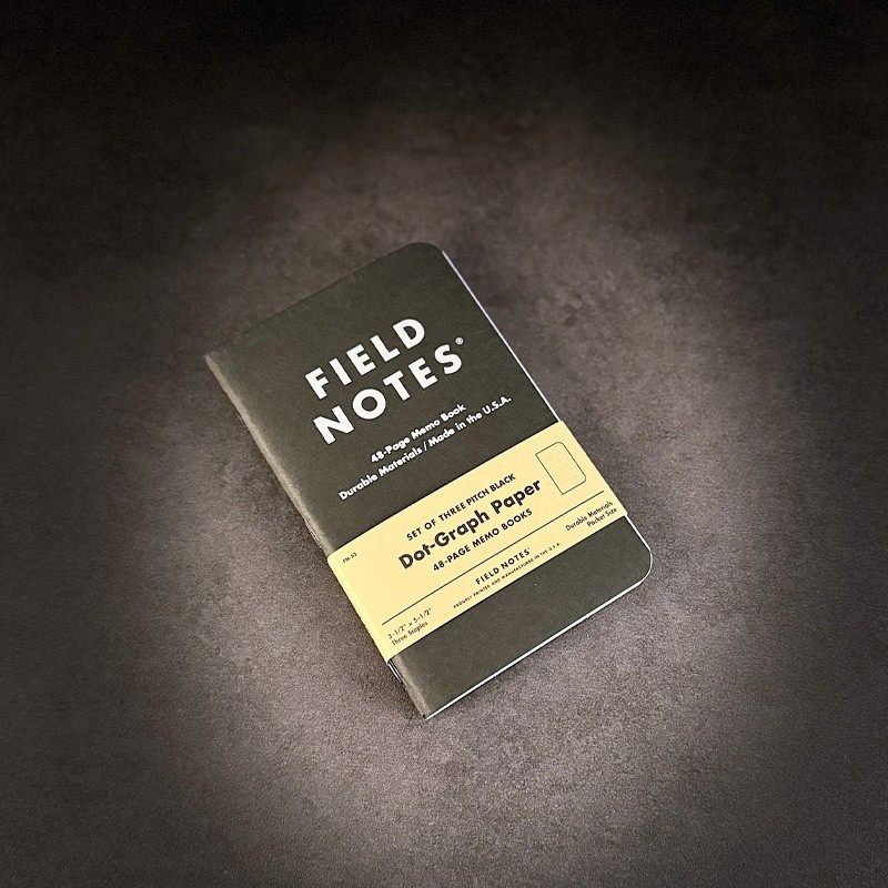 美国原装Fieldnotes暗黑记事本