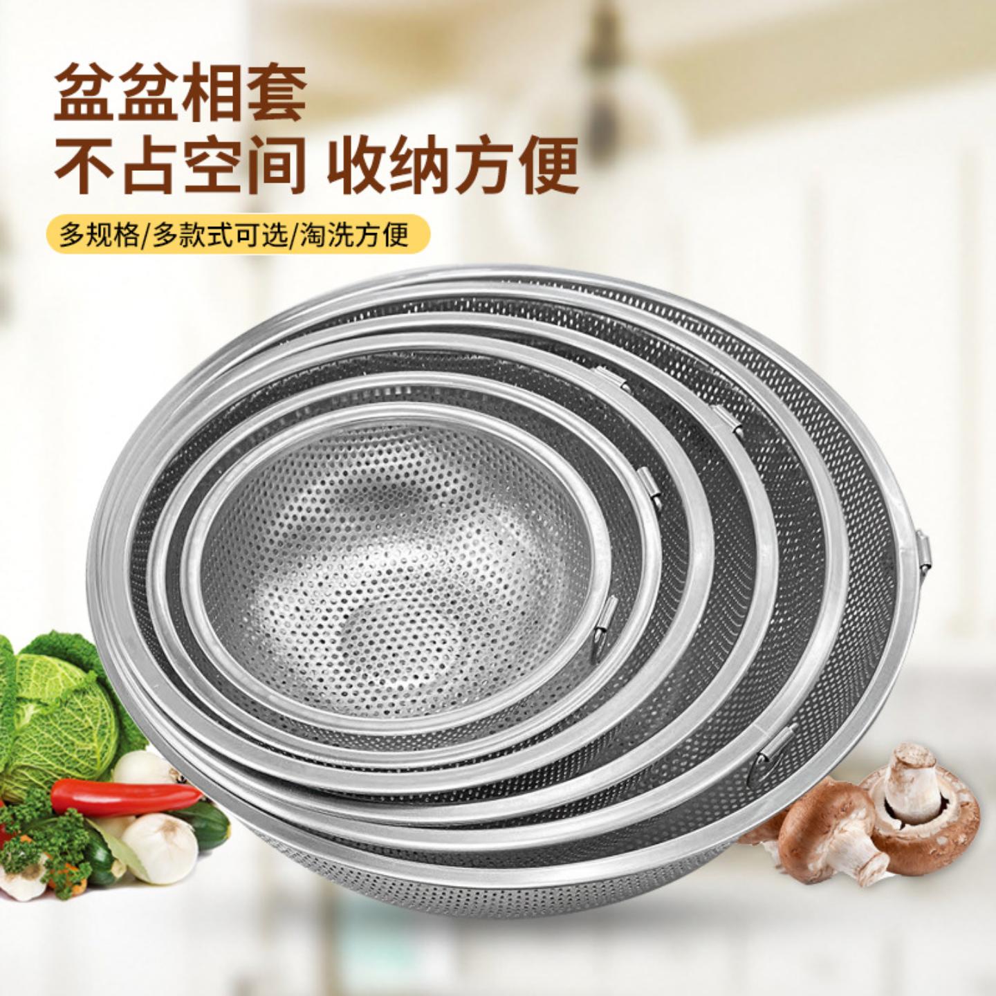 家用厨房洗菜盆沥水篮密集沥水孔