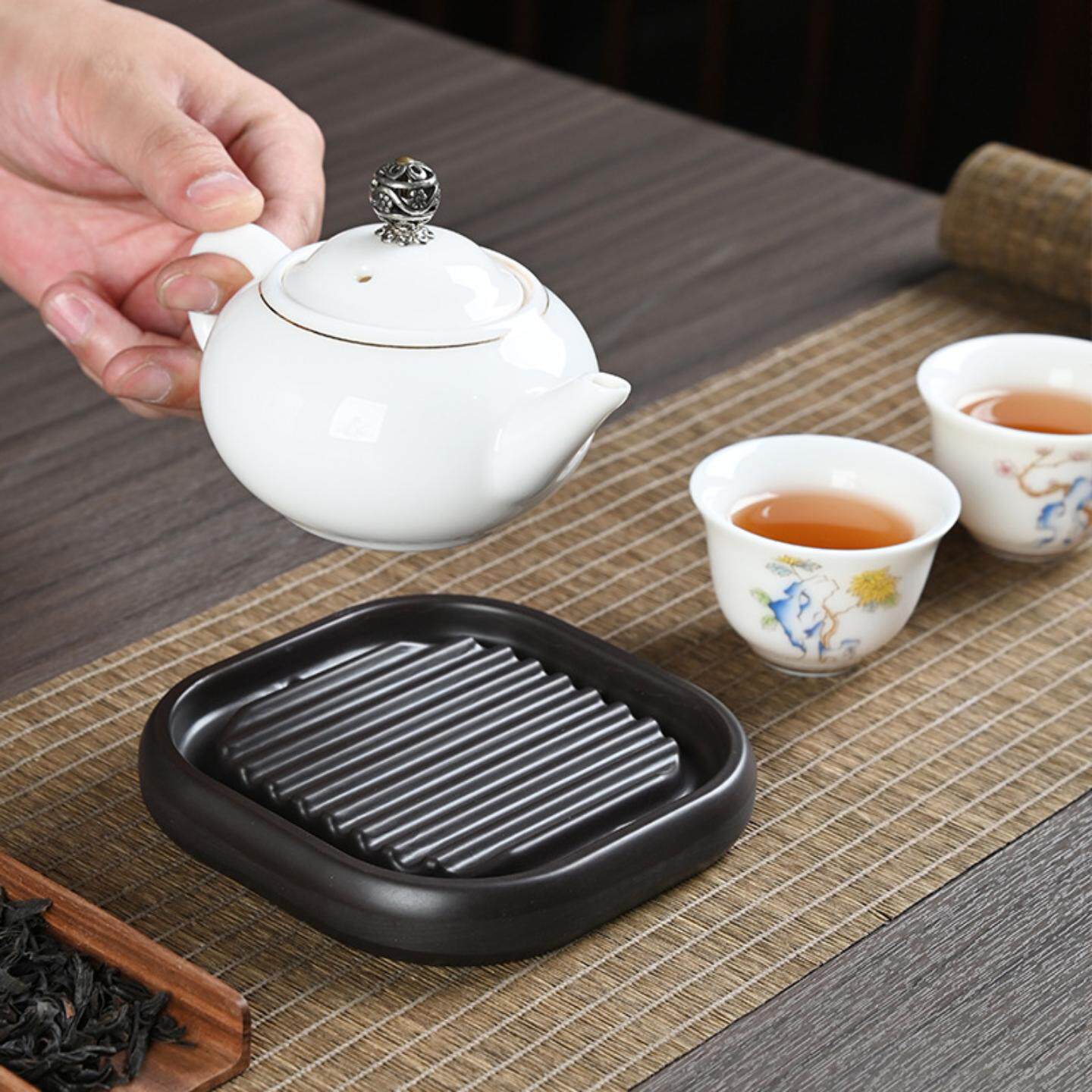仿电木壶承壶垫干泡台养壶台圆形