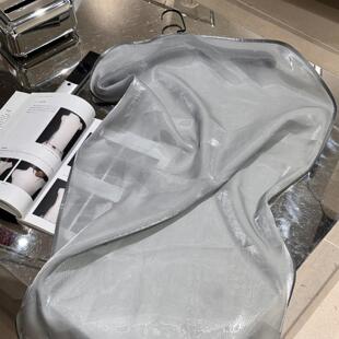 网纱水光纱连衣裙衣柜收纳袋柔软透视汉服礼服超仙欧根纱衣服罩透