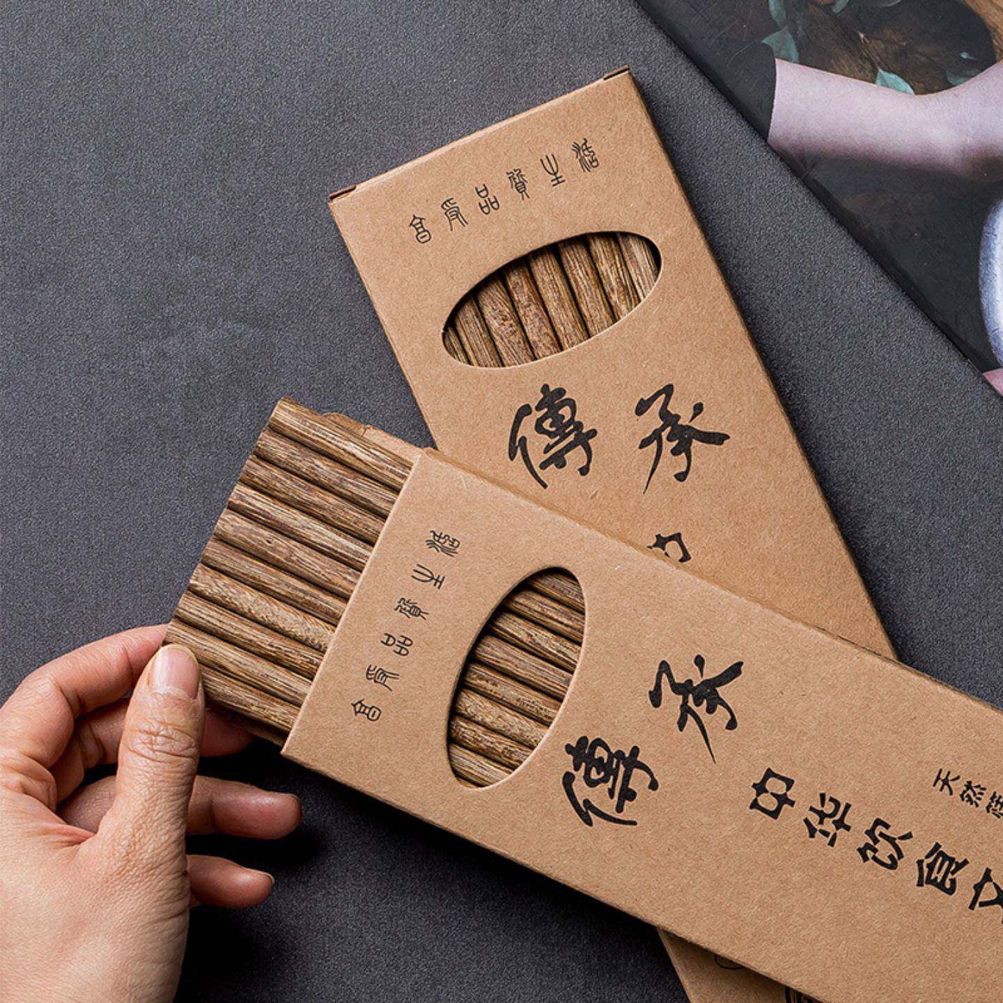 鸡翅木筷子日式家庭装商务实木