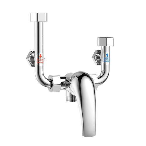 电热器澡混合阀明装冷热混水阀洗龙头通用配件大全泄压水阀防电墙