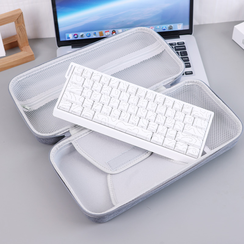 适用于wooting/小蜜蜂/美加狮键盘收纳硬壳搭配多功能清洁套装