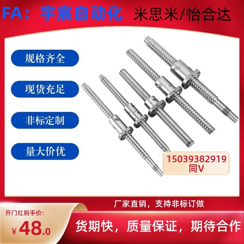 滚珠丝杆BSST/BSSR/BSSZ/BSSC1004 1010 1404 2005 2010 2020轧制