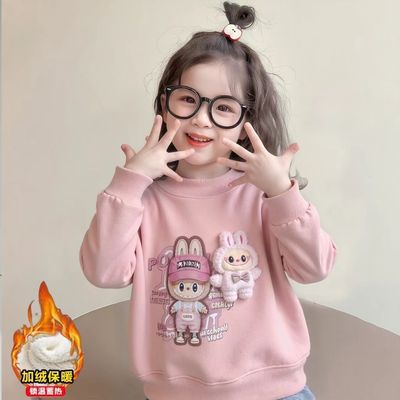 女童2025新款冬款加绒加